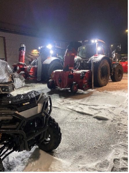 Brøyting  nøkkelen til trygg ferdsel gjennom vinteren